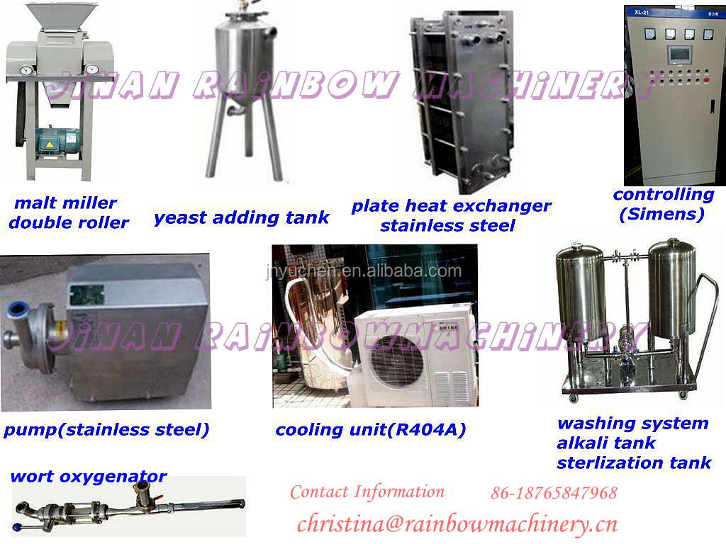 Microbrewery Equipment/Small Beer Brewery Equipment/Beer Plant