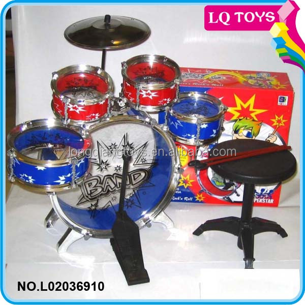 安い電子ドラムジャズドラムおもちゃドラムキットtpuケース付き・子供のための光問屋・仕入れ・卸・卸売り