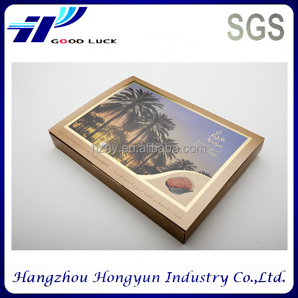 PET Plastic Box for dates packaging