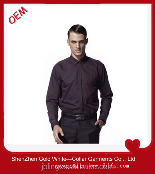 紳士熱い販売法の高品質のドレスシャツ仕入れ・メーカー・工場