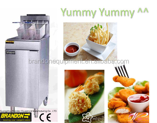 deep fryer for fried chicken 25liter oil capacity stainless steel fry pot