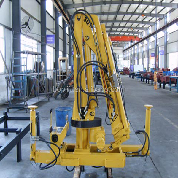 ホット販売中国1tミニ折り畳み式ブームクレーン使用される機械を持つメーカーsq1za2ce認証仕入れ・メーカー・工場