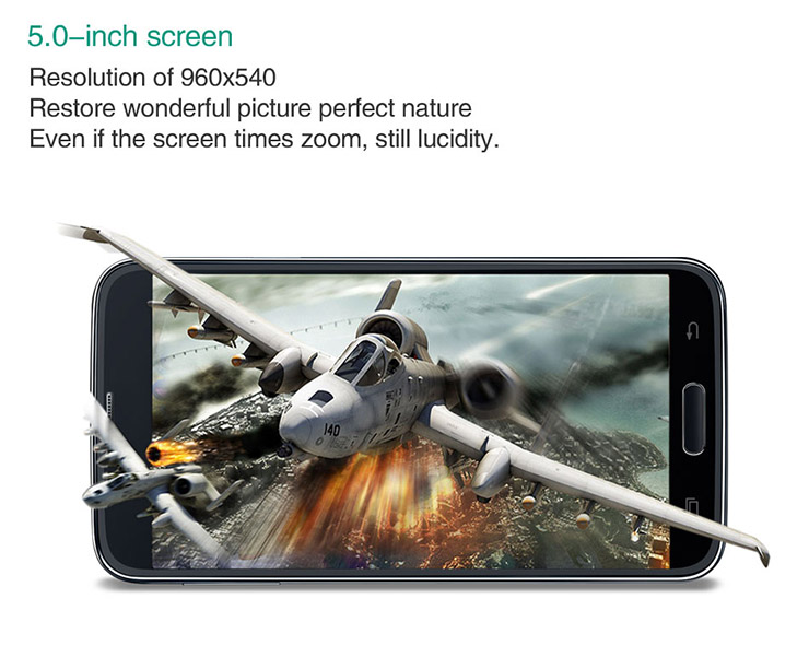 No.1 S7 5.0"IPS 960*540px Quad Core MTK6582 1.3GHz Android4.2
1GB+8/16GB Waterproof 3G phone OTG GPS Air gesture Russian menu