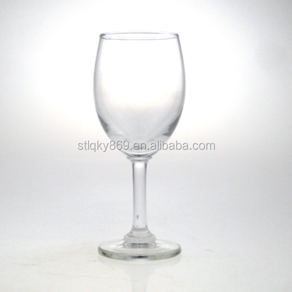 New Products 121 ml amber water goblets red glass water goblets red wine glass goblet