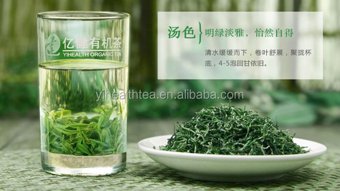 Best quality E.U, USDA,JAS certificated organic green tea