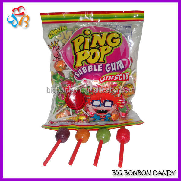 PIN POP Assorted Fruit Whistle Lollipop