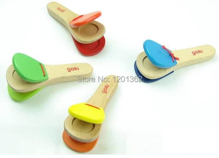 WholesaleGoki Wooden Hand Clapper Party Favor Child Baby Kid