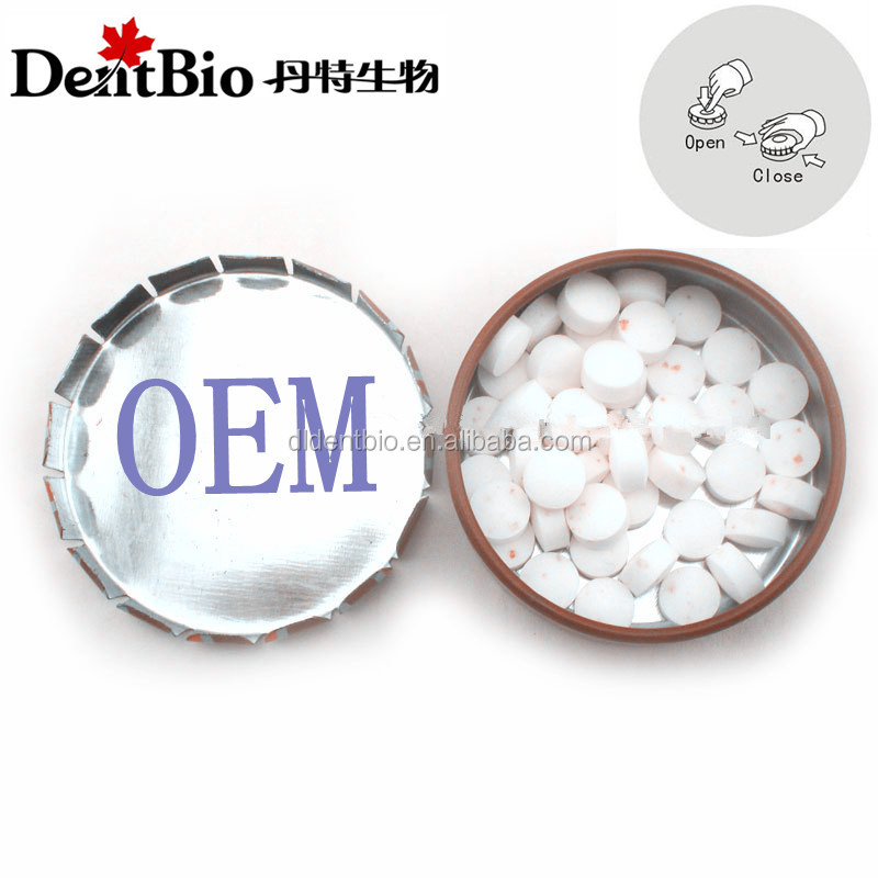 Peppermint in Click Clack Tin case OEM Sugar Free mints