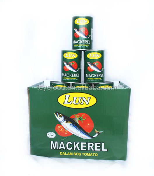 Canned Mackerel in Tomato Sauce from Chinese Supplier