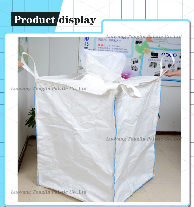1 ton PP woven FIBC corn starch bulk bags