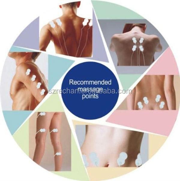 REC-208 Handheld Rechargeable Mini TENS Massager