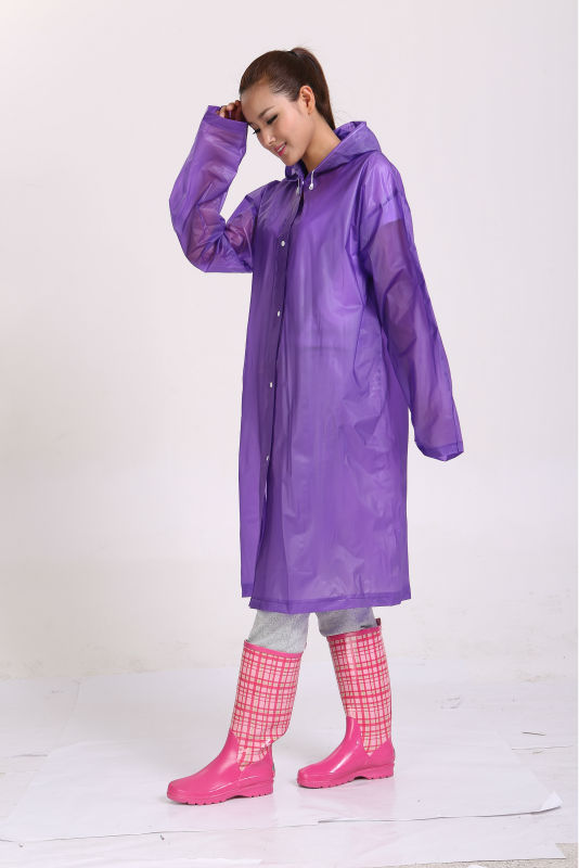 High quality fashion eco friendly eva raincoat for adult問屋・仕入れ・卸・卸売り