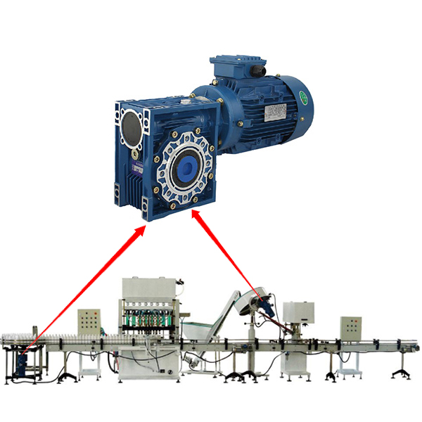 new Wj Series Worm Reducer for Food machinery corn starch processing line