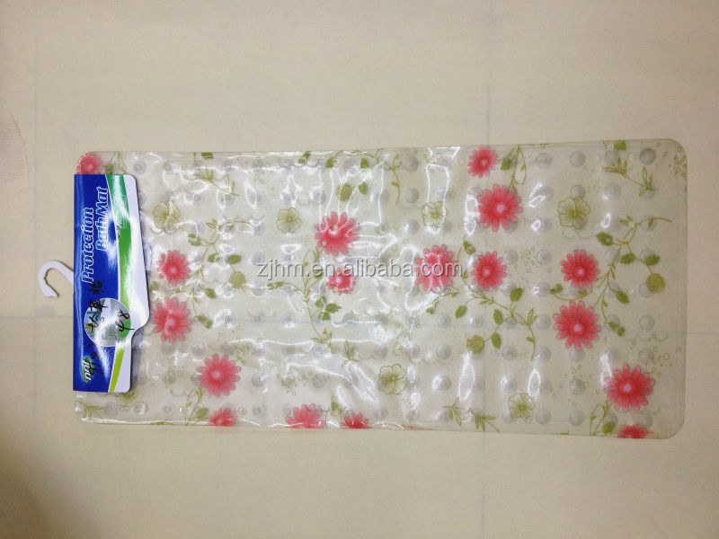安い工場直売花pvcの浴室のマット問屋・仕入れ・卸・卸売り
