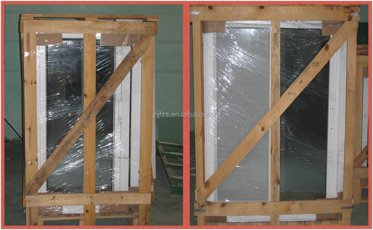 Pvc di alta qualità apertura della finestra verso l'interno con ... Grigliati per balconi in pvc