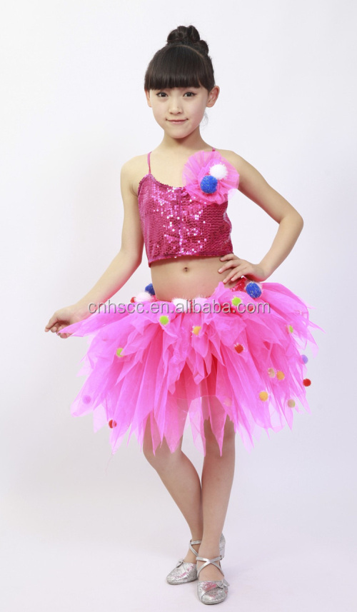 卸売子供女の子ラテンダンスのドレスの女の子カラフルなスパンコールダンスドレス問屋・仕入れ・卸・卸売り