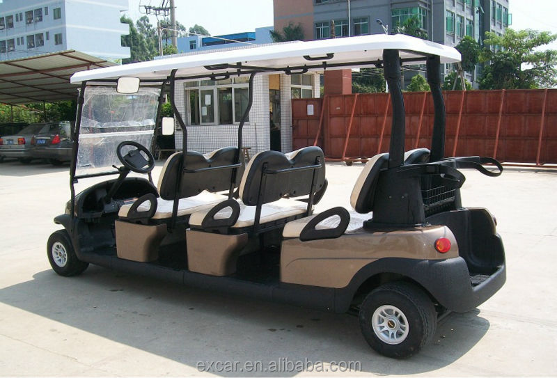 6席48 ボルト電動ゴルフ カート用販売、 ストリート法的電気自動車、 電気遊覧車仕入れ・メーカー・工場