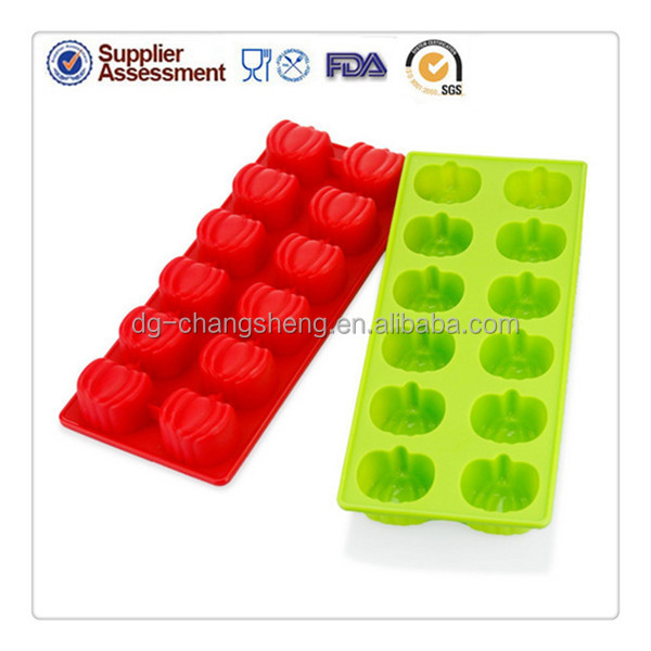 FDA standard pumpkin shape silicone cake moulds for cake decoration cute cupcake silicone molds for kids food promotion