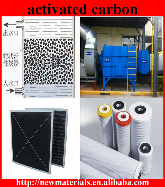 bulk activated carbon for air purification and water treatment