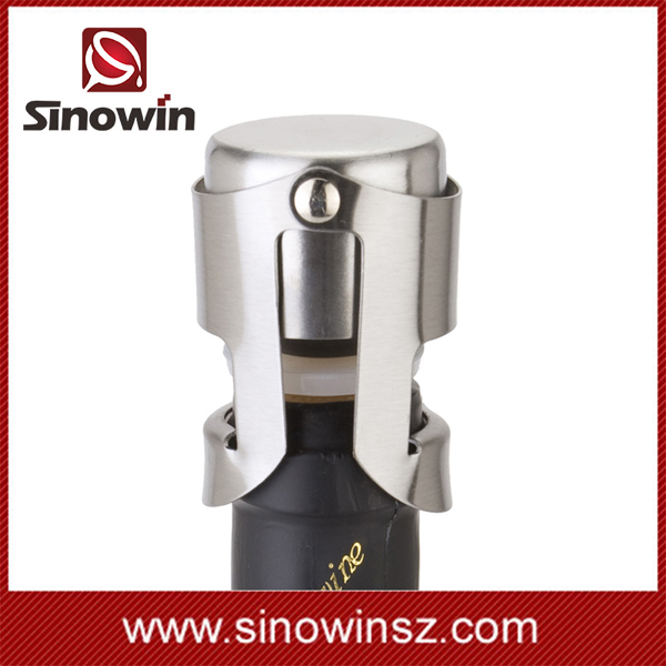 high quality silver champagne stopper