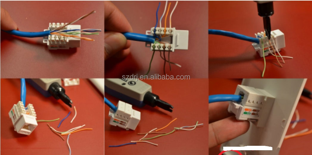 utpcat6ネットワークrj45モジュラージャック仕入れ・メーカー・工場