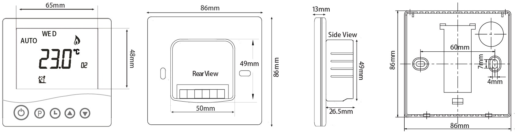 tr3500 dimensions