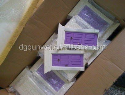 ドールハウスミニチュアのおもちゃ妖精ドア木製外装のドアを塗装のハードウェアを使用して問屋・仕入れ・卸・卸売り