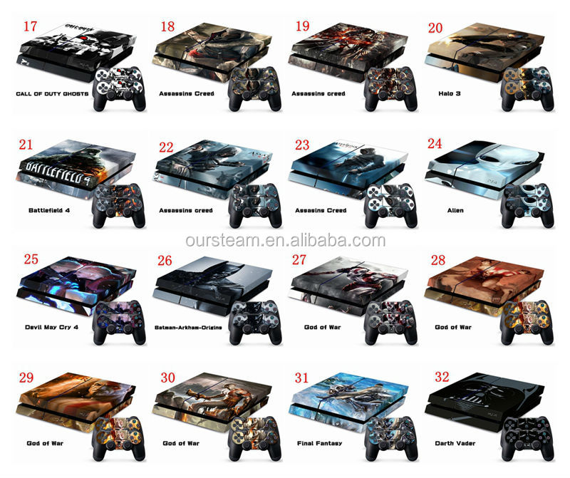 プレイステーション用4皮のステッカープレイステーション用4コンソール新しいが、 2011年2コントローラ問屋・仕入れ・卸・卸売り