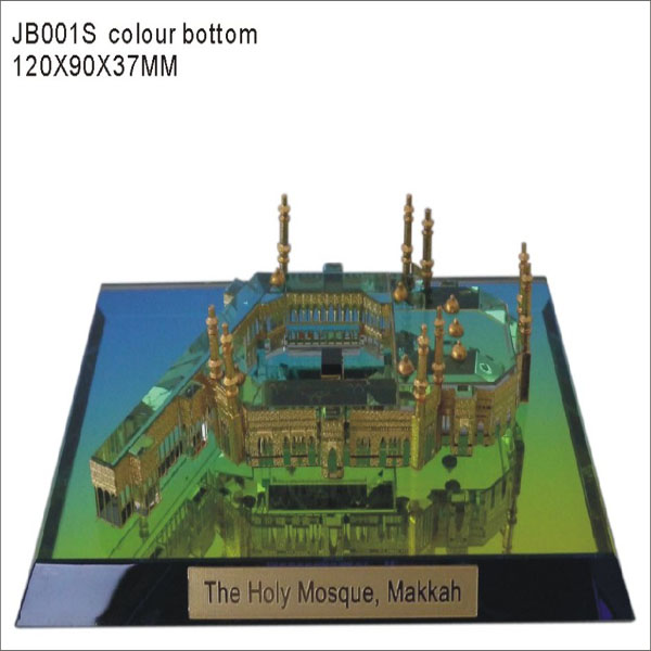 イスラム教のモスク建物モデルクリスタル記念品ギフト仕入れ・メーカー・工場