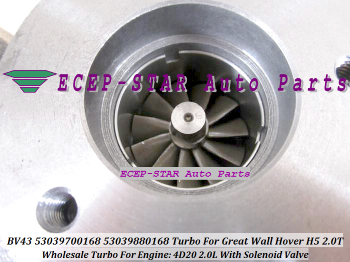 BV43 53039700168 53039880168 Turbo Turbine Turbocharger Fit For Great Wall Hover H5 2.0T 4D20 2.0L (6)