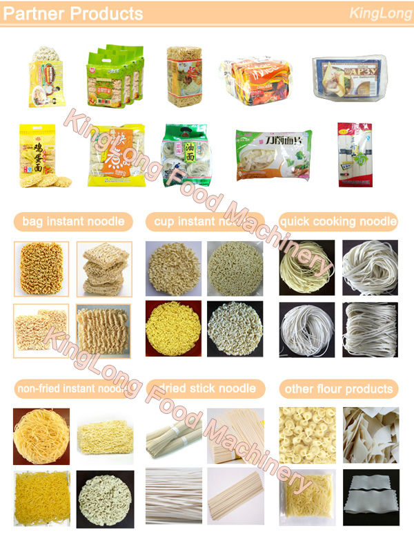 2014 factory selling automatic fried instant noodle production line