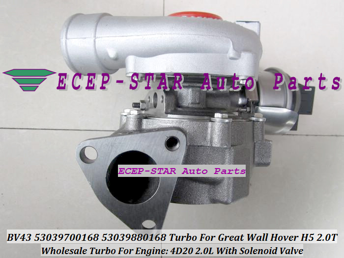 BV43 53039700168 53039880168 Turbo Turbine Turbocharger Fit For Great Wall Hover H5 2.0T 4D20 2.0L (3)