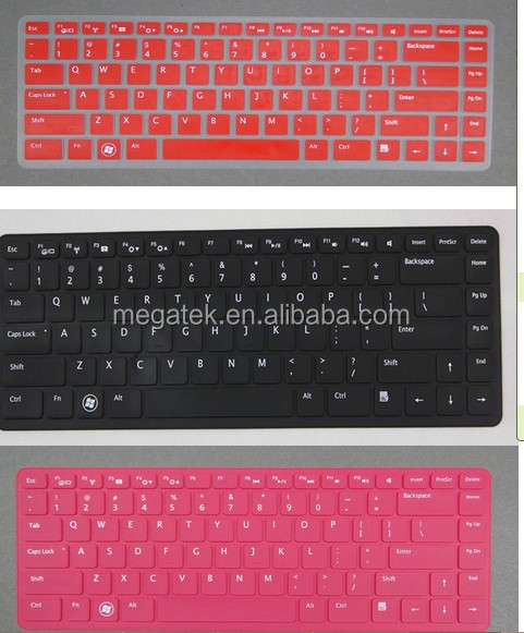 ソリッドカラー用キーボードプロテクターシリコンのラップトップデル14r/n411問屋・仕入れ・卸・卸売り