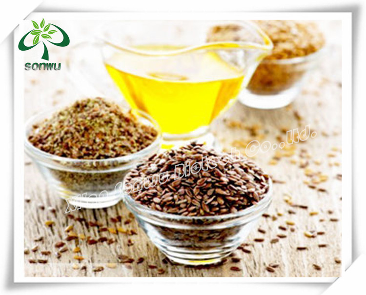 Organic extracting flax seed oil / flaxseed oil / capsules