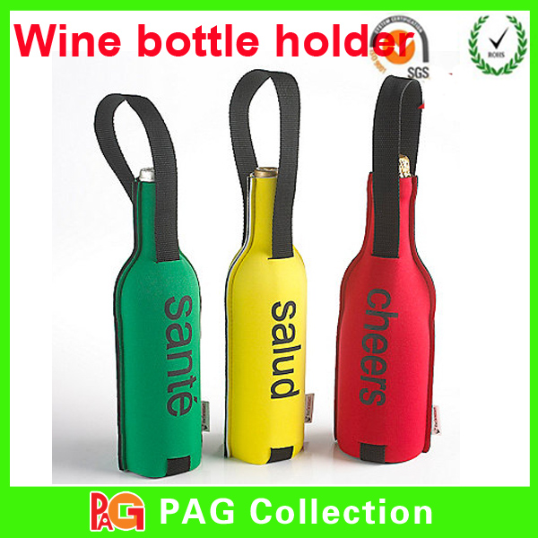 2014 Best Design Neoprene red wine bottle holder