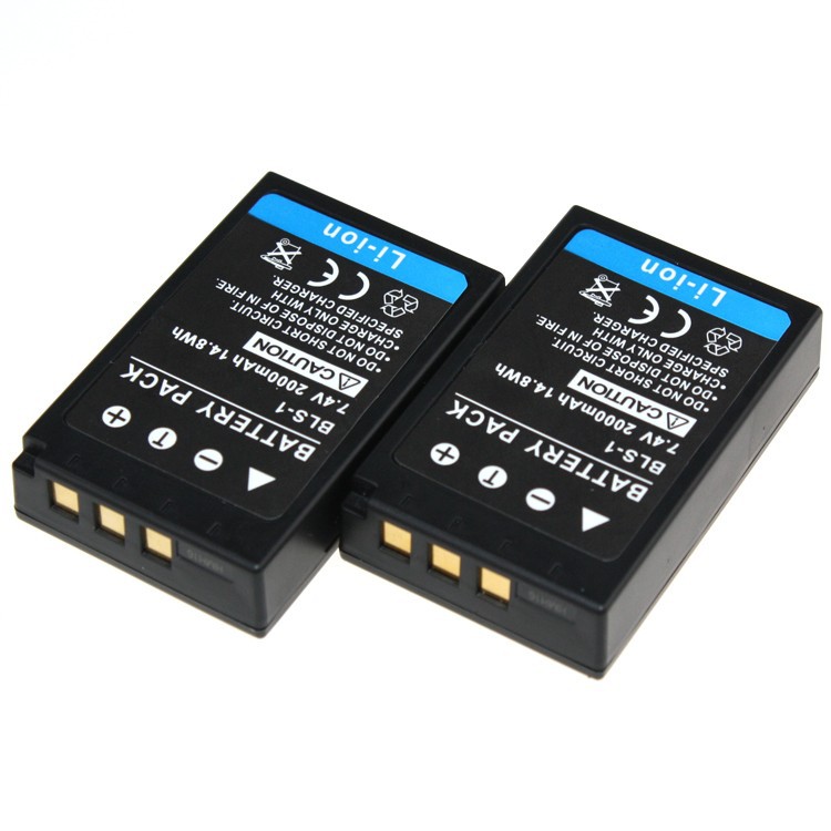 Tianfen 1pcs BLS1 BLS1 Liion Camera Battery For OLYMPUS EPL1 E400 E410 E420 E450 E620 EP1 E