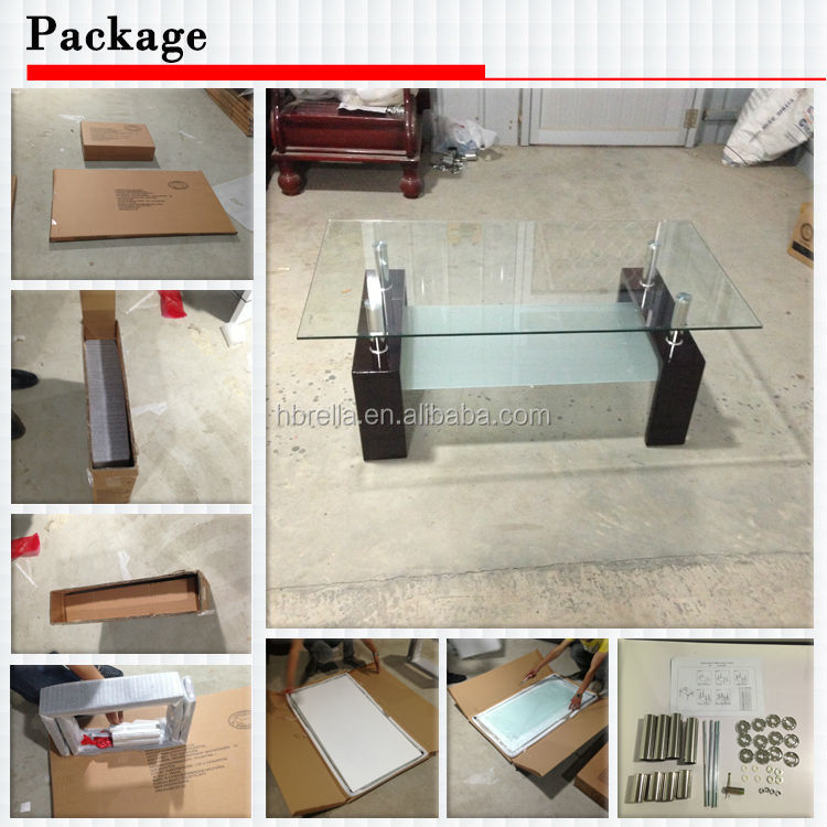 現代の拡張可能なリビングルームの家具ガラスダイニングテーブル仕入れ・メーカー・工場