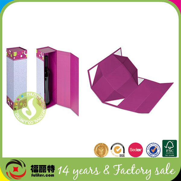 High Quality Customized Paper Red Wine Box