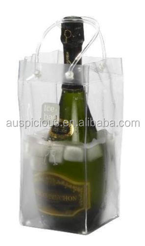 high quality PVC ice bag for champagne cooling use