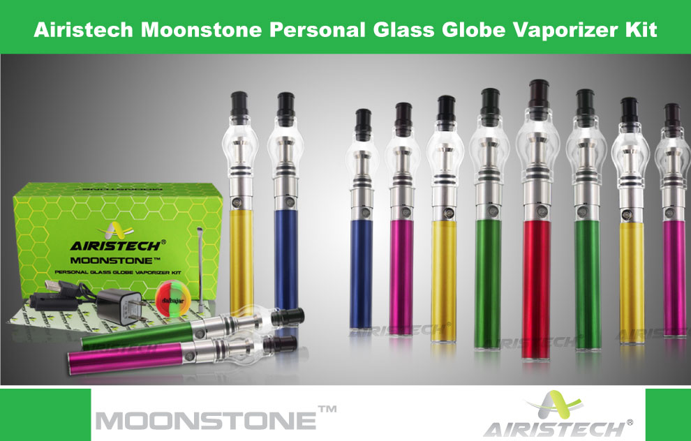 7 color ego vape pen ceramic pyrex glass globe vaporizer atomizer with