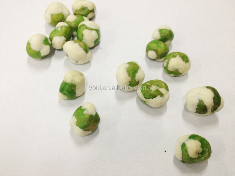 2014 Chinese wholesale sugar roasted green peas price, sweet snacks, green peas on promotion