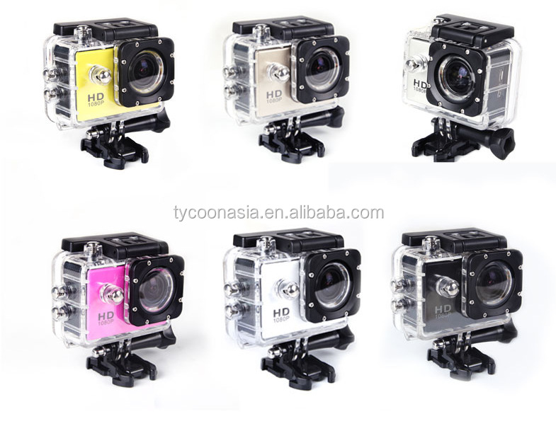 プロカメラフルhd1080psj4000防水ヘルメットのスポーツプロミニデジタルポータブルdvカメラアクションカメラ問屋・仕入れ・卸・卸売り
