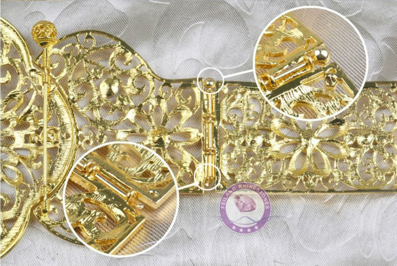 ファンシーラインストーンの金属ベルト問屋・仕入れ・卸・卸売り