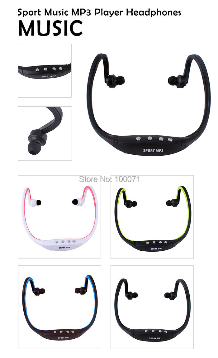 Купить 2 x новые беспроводные наушники наушники музыку mp3 плеер tf ...