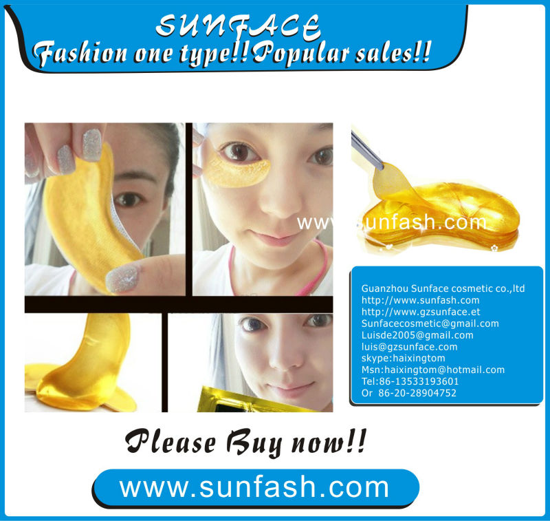 collagen gold eye patch with vitamin E/fashion and popular sales gold eye mask