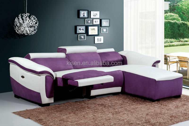 Möbelstoff halbkreis sofa lila sofa km8085 wohnzimmer sofa produkt ...