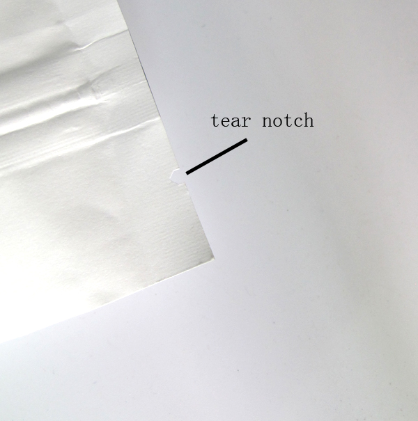 foil lined brown kraft paper tea bags
