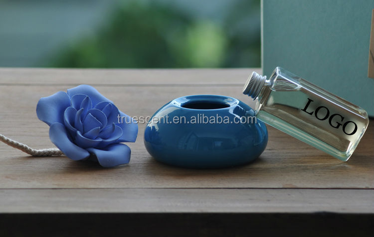 装飾的なセラミックフラワーの香りディフューザと100ml30ml/100mlts-cd16香水のギフトセット問屋・仕入れ・卸・卸売り