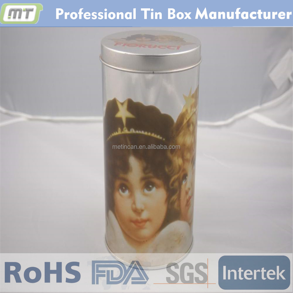 custom printed tin boxes sale / tea tin box round, tea tin box