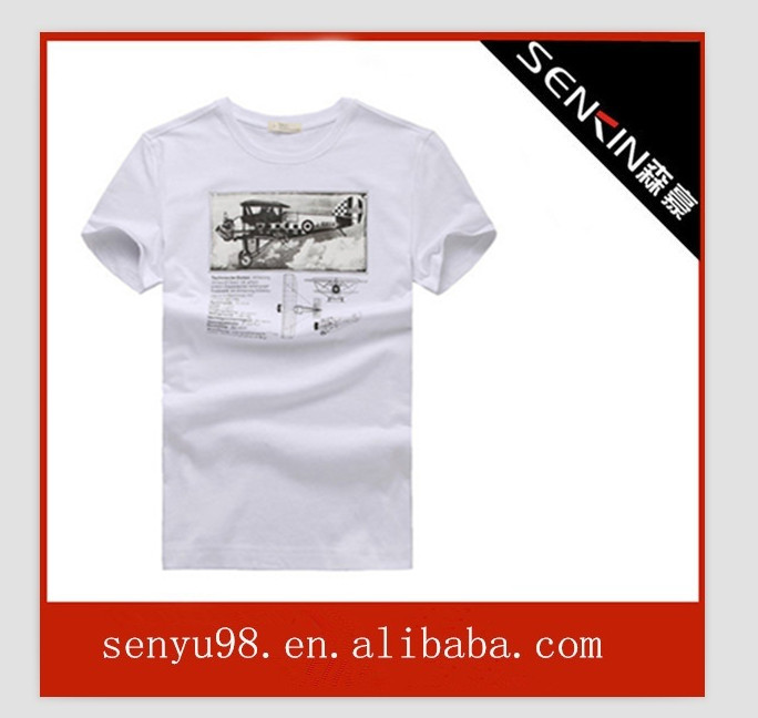スタイリッシュ2014年メンズファッションtシャツの男性のtシャツ綿100％tシャツ問屋・仕入れ・卸・卸売り